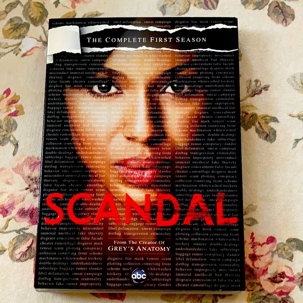 Scandal Season 1 DVD